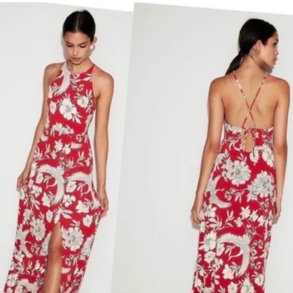 Express Red Dress - Picture 1 of 2